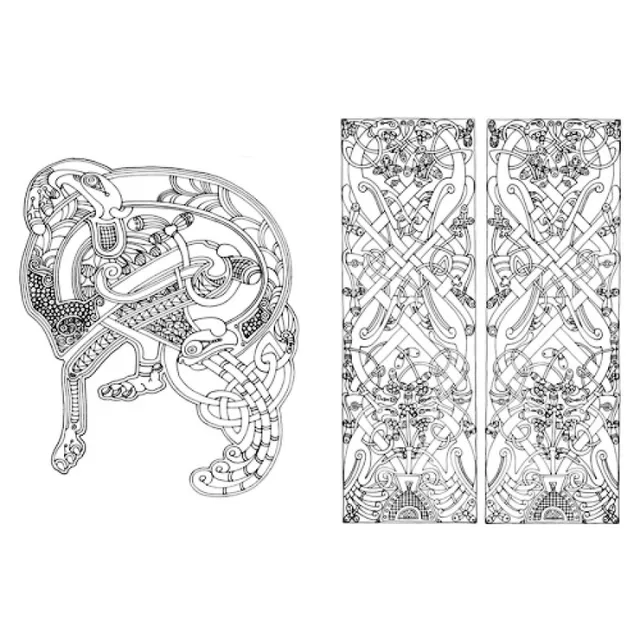 Celtic Graphics Colouring Books For Adults Children Relieve Stress Secret Garden Coloring Book Graffiti Painting Drawing