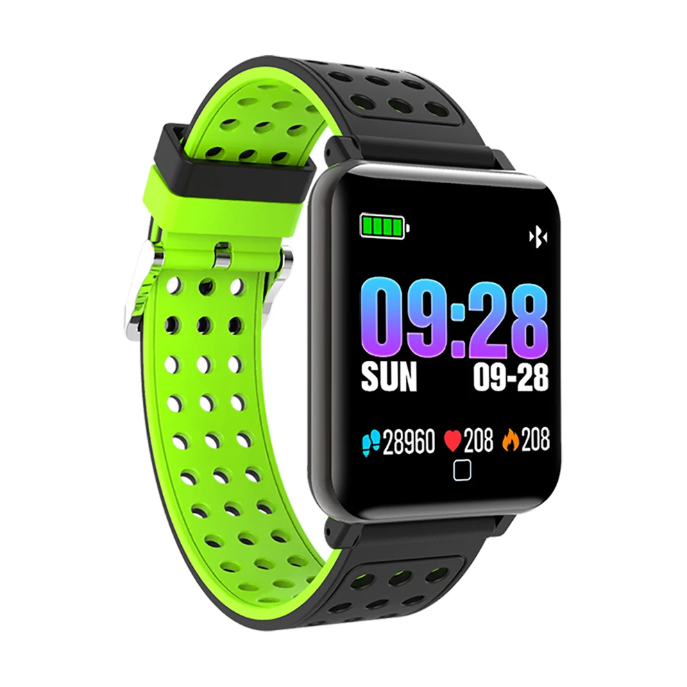 M19 водостойкий Смарт-часы фитнес-трекер кровяное давление Часы Bluetooth Smartwatch шагомер пульсометр спортивный ремешок