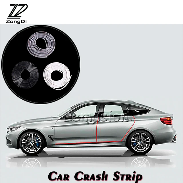 1Set 5m Car Door Protection Strip Scrap Stickers