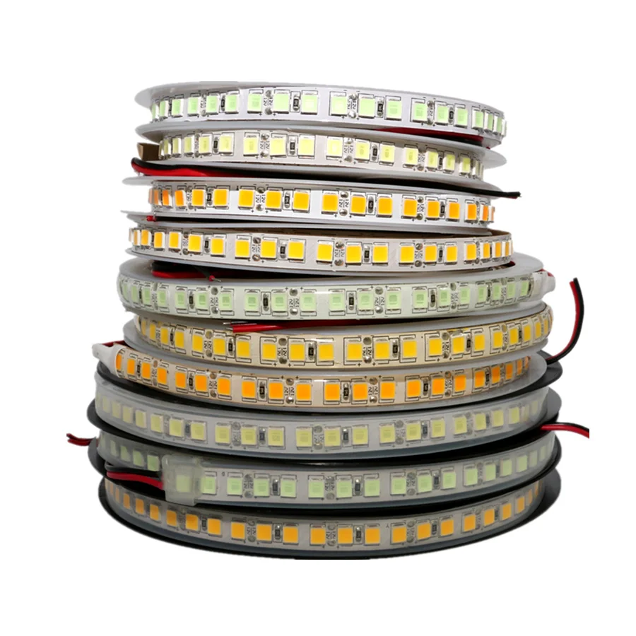 Водонепроницаемый светодиодный светильник 5054 SMD 120 светодиодный s/M Высокий люмен Блестящая декоративная лента DC 12V гибкая светодиодная лента светильник ing No power