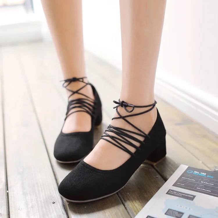 lace up heels square toe