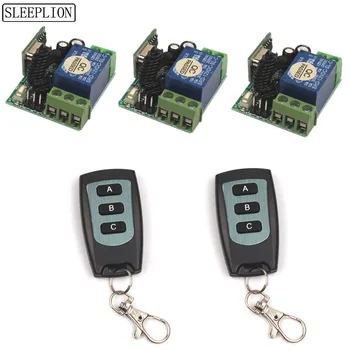 

Sleeplion 433Mhz Wireless Remote Switch DC 12V 10A Relay Receiver Module 12V Relay Switch Circuit Wireless Module Light Switches