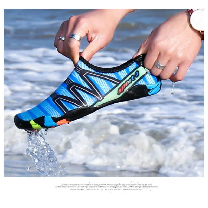 جديد للجنسين رياضة السباحة الرياضات المائية الشاطئ تصفح زلق النعال المنبع ضوء أحذية رياضية