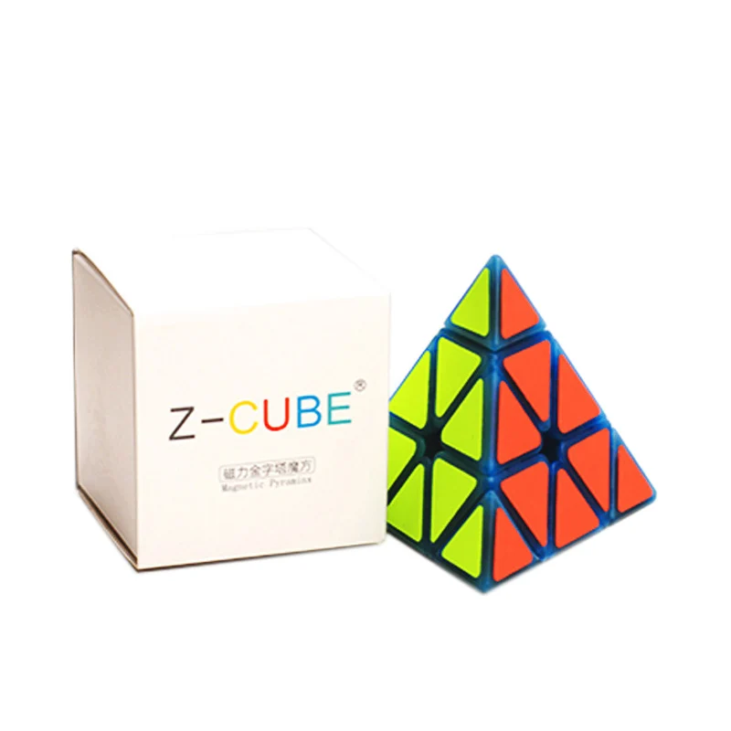 Zcube 3x3x3 Пирамида Магнитный скоростной магический куб профессиональный необычной