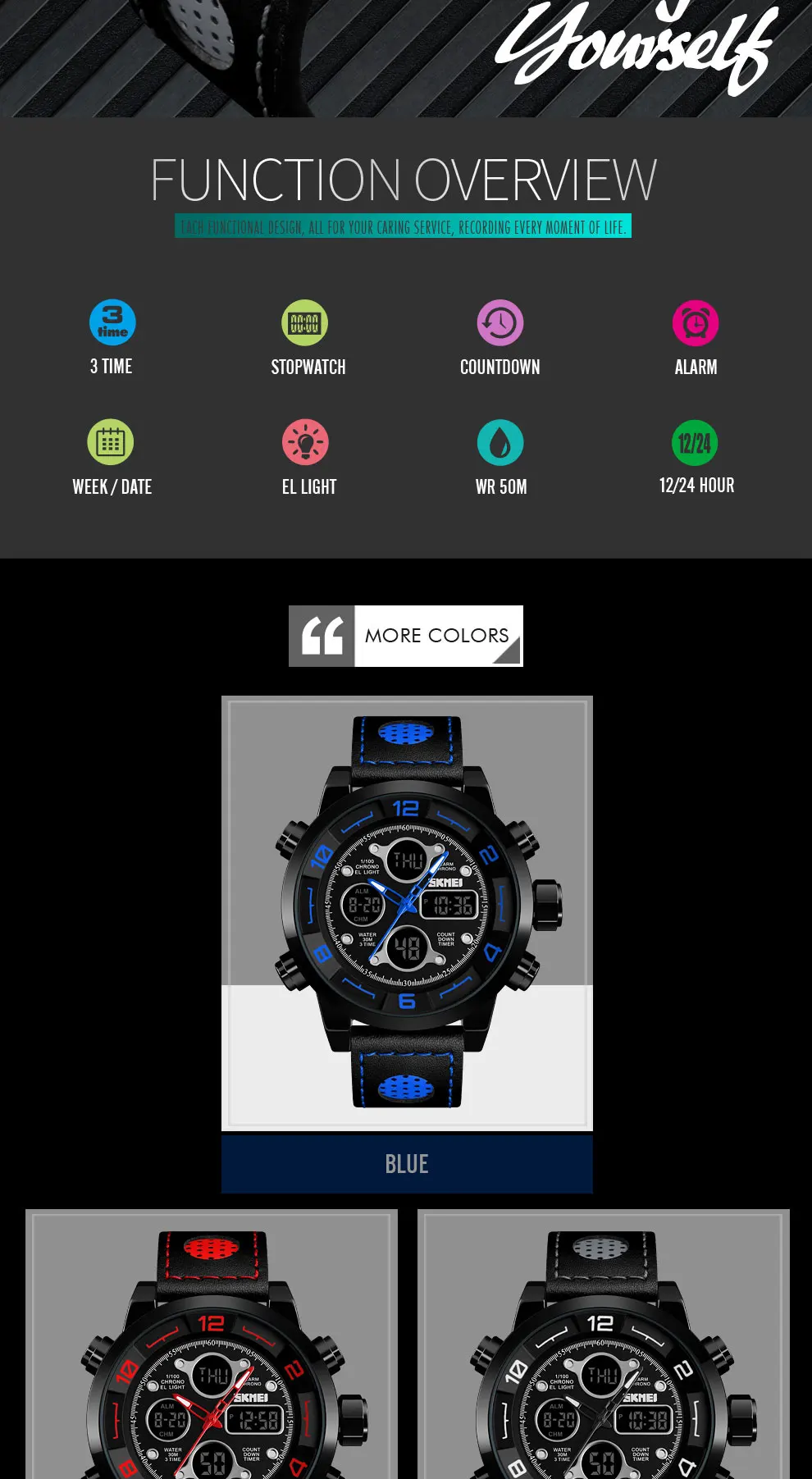 Digital watches (3)