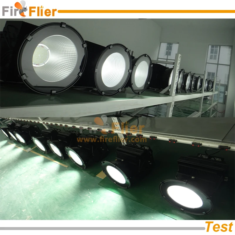 High Power flood high bay test
