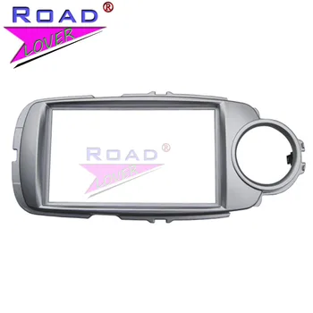 

TOPNAVI 2Din Car Audio frame Panel Car Radio fascia for Toyota Yaris/Vitz 2012 Auto Air Condition Car Video Installation Fascia