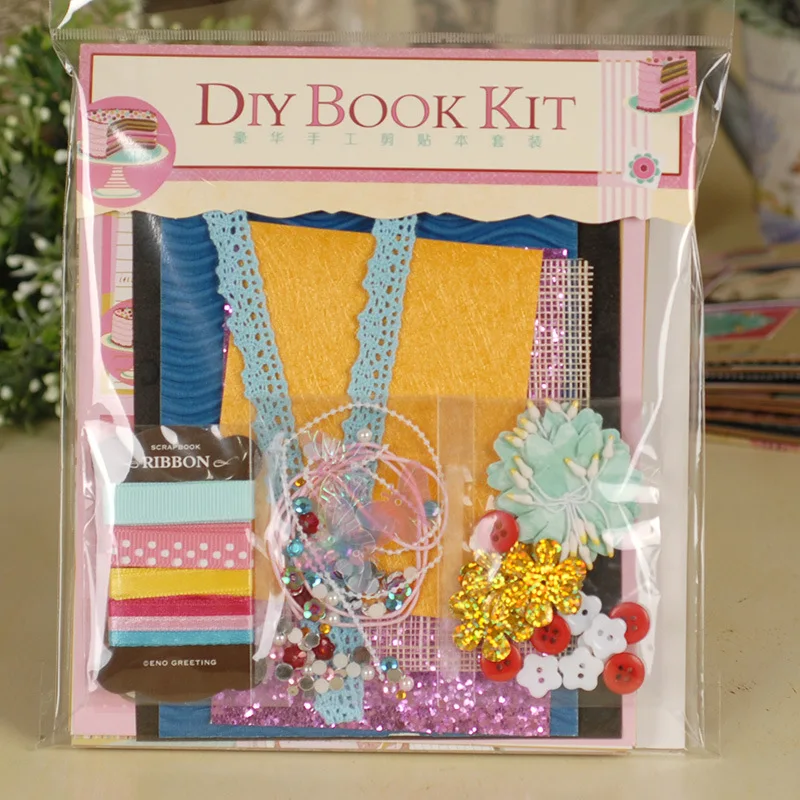 Buy Vintage DIY Handmade Mini Book Photo Album Kit