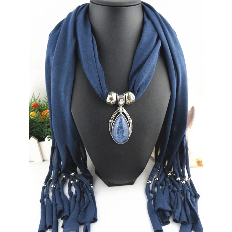 Женская шаль из полиэстера с подвеской в виде капли воды|fashion scarf|scarf fashionfashion shawls |