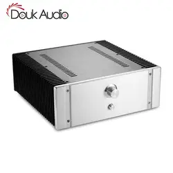 Douk Audio Silver Алюминий шасси ламповый усилитель случае корпус для аудиосистемы DIY