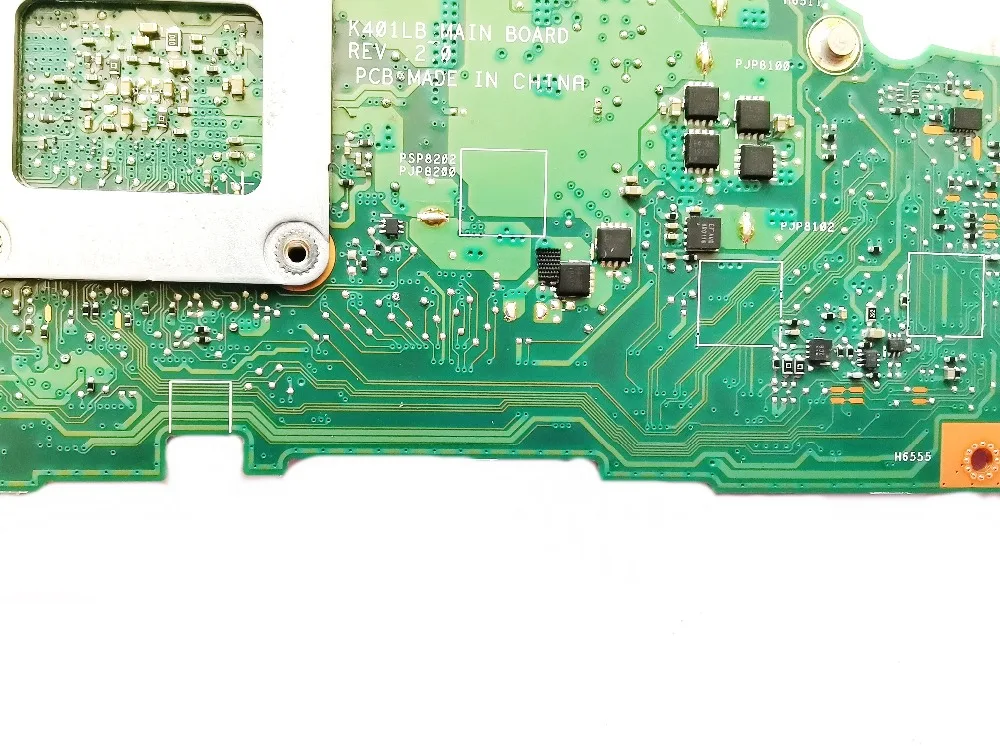 Finest  Original for ASUS K401LB laptop motherboard K401LB I5-5200U 4GB GT940M 2GB REV 2.0 tested good free