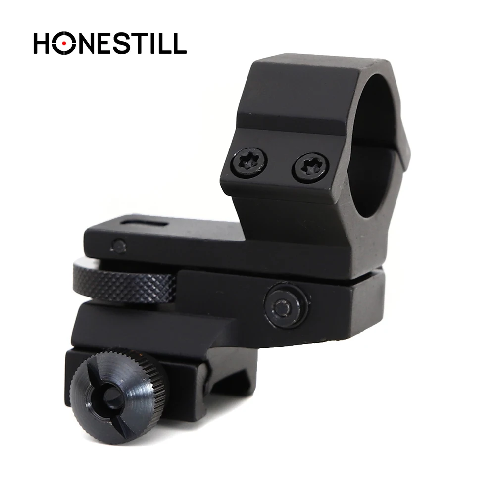 Quick Release 1"/30mm Ring Low Profile Picatinny Rail Mount for Torch Sight Hunt 