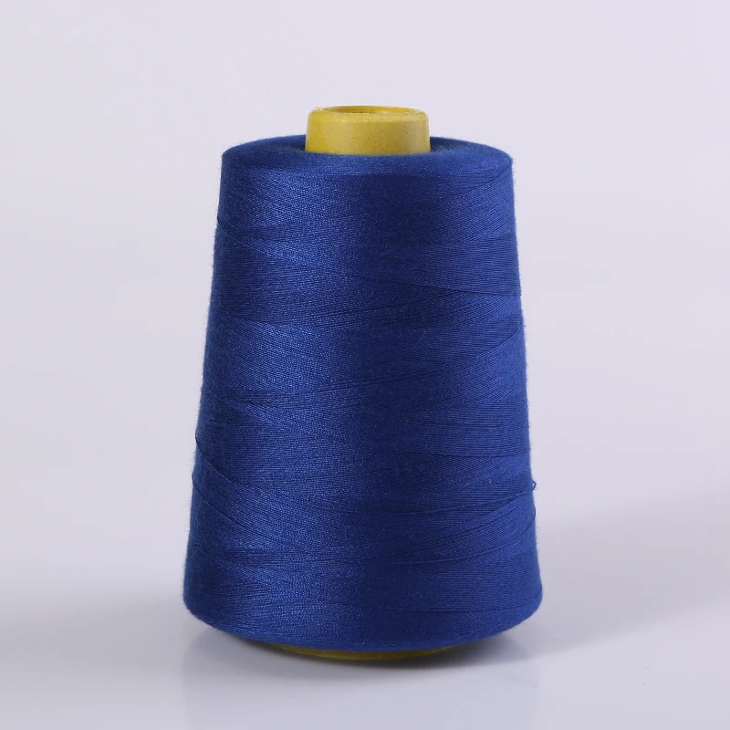 8000 ярдов оранжевая Промышленная швейная машина-оверлок полиэфирная нить швейная линия(19/цвет - Цвет: dark Blue