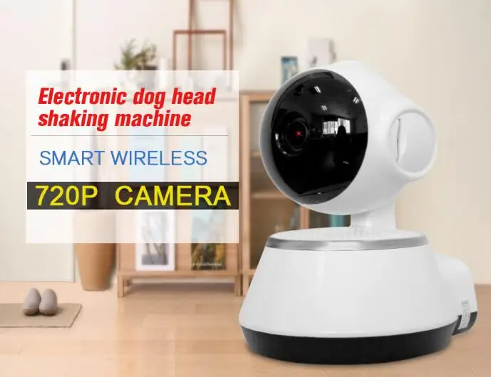 CCTV 720P WiFi мини детский монитор Беспроводная IP камера PTZ P2P видеонаблюдение