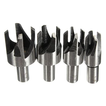 

4pcs Claw Wood Plug Hole Cutter Woodwork Plug Cutting Drill 5/8inch 1/2inch 3/8inch 1/4inch Hot Sale