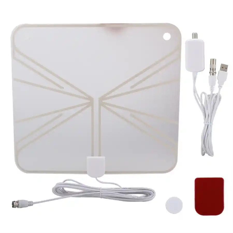 Indoor Hdtv Tv Isdb Atsc Dvbt Dunne Antenne Verstarker Power Boost Fur Amerikanischen Tv Empfanger Neue Tv Antenne Aliexpress