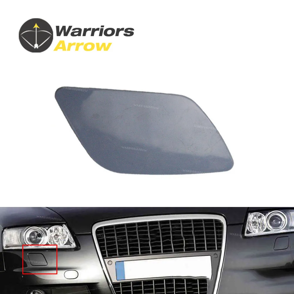

4F0955276 For Audi A6 C6 Quattro S6 2005 2006 2007 2008 Front Right Bumper Headlight Head Lamp Washer Cap Cover Random Color