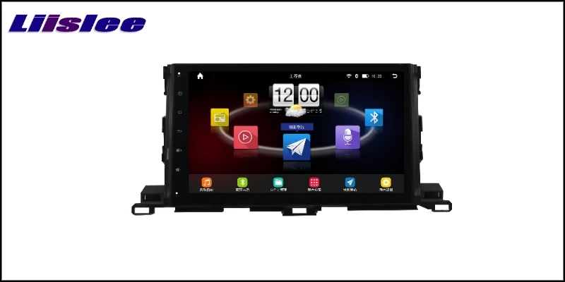 For Toyota Highlander XU50  Kluger LiisLee Car Multimedia TV DVD GPS Audio Hi-Fi Radio Stereo Original Style Navigation NAVI 2