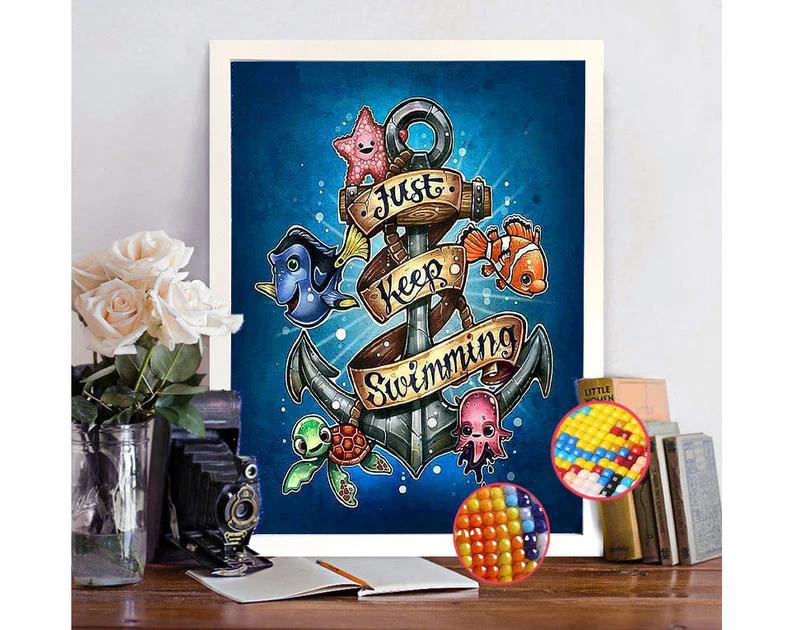 The Underwater World,cartoon animal, Just Keep Swimming Sea World,
