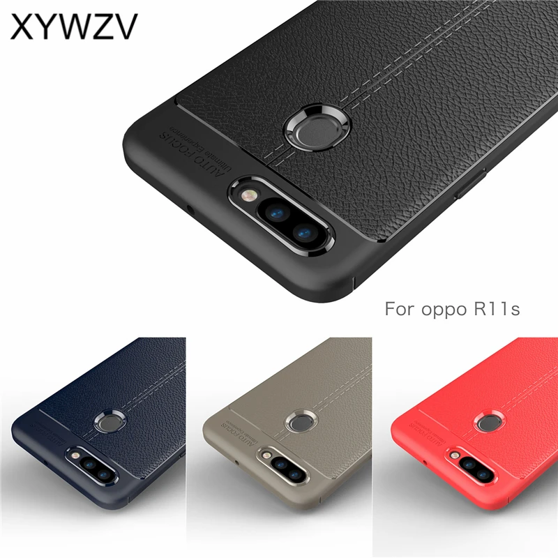 For Phone Case OPPO R11S Case Silicone Soft Luxury Rubber Phone Cases for OPPO R11S Cover for OPPO R 11S Shell 6.01 inch XYWZV