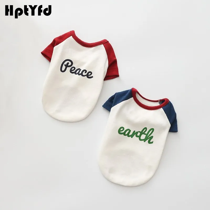 

High Quanlity Summer Pet Dog Clothes T-shirt Puppy Cat Doggy Vest Jacket 100% Cotton Shirt Chihuahua Dog Clothes Pet Supplies