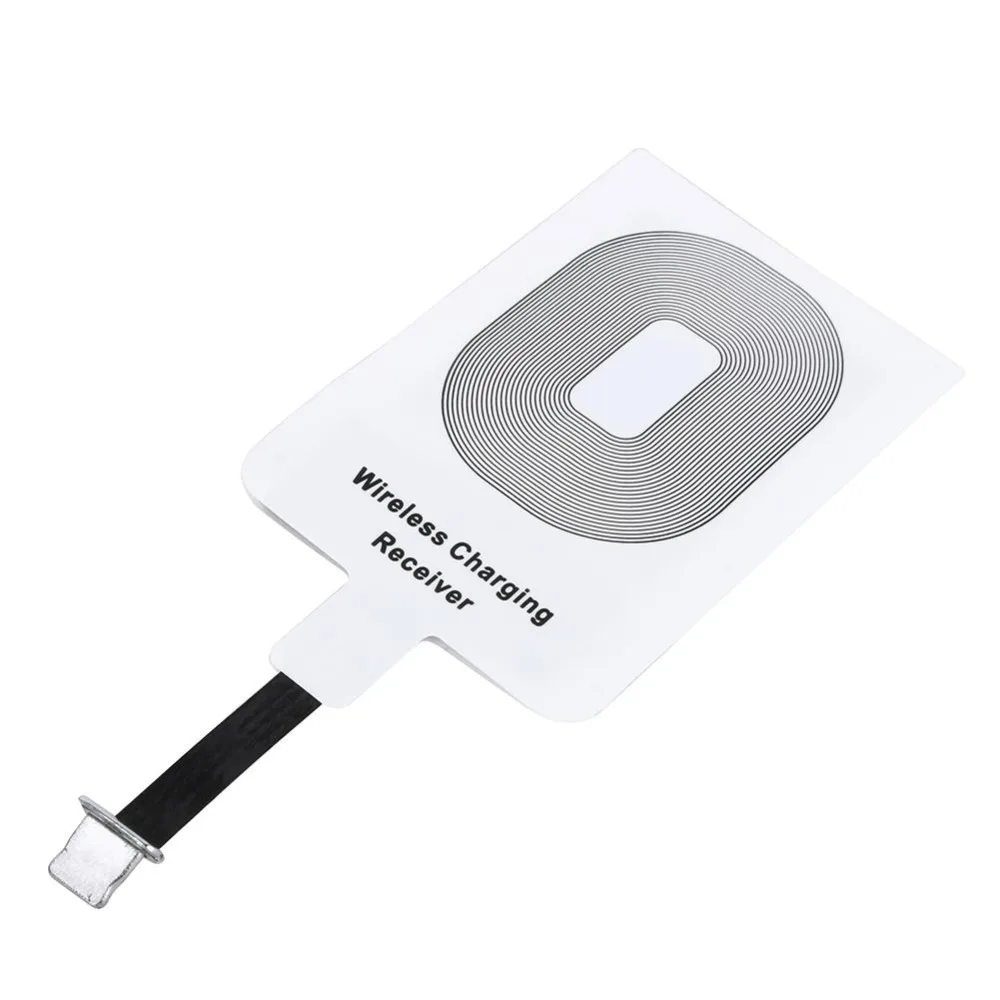 

Qi Wireless Charger Receiver For iPhone 5 5C 5S 6S 6 Plus 7 Universal Mobile Phones Charging Coil Pad Ultra Thin 100% Brand New