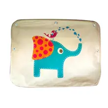 Солнцезащитная шторка для автомобиля с роликовым механизмом боковое окно летний солнцезащитный, изоляционный экран Солнцезащитная шторка для автомобиля с роликовым механизмом на присоске