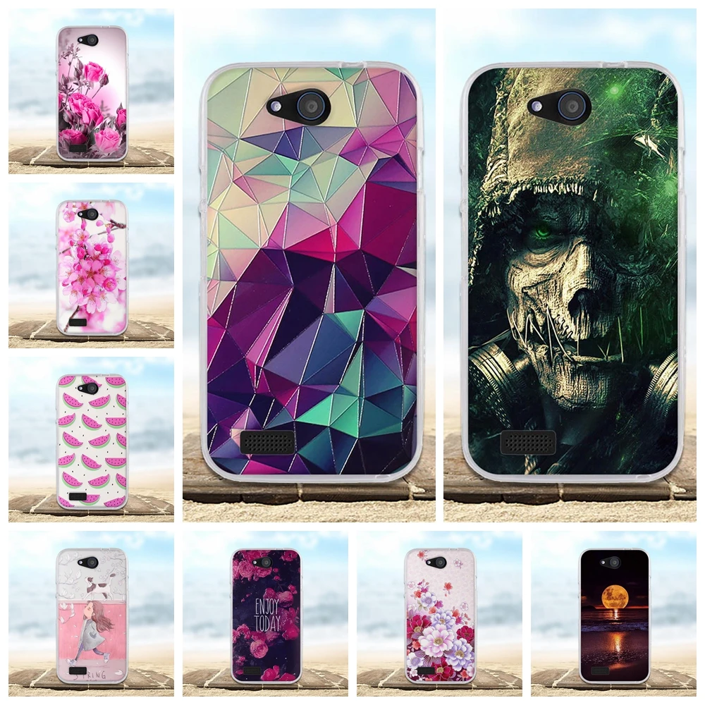 

Case For ZTE Q Lux Blade 4 G Cover Soft Silicone TPU Fundas Coque For ZTE Blade Q Lux 4G 3G A430 Phone Cases 3D Cute Bag Shell