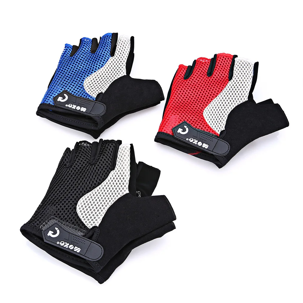 

MOke Cycling Sweat-Absorbing Half-Finger Gloves