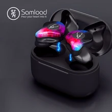 Samload Bluetooth 5,0 наушники для мужчин и женщин 3D чистый звук супер-быстрое сопряжение беспроводные наушники удобные Встроенные наушники с микрофоном