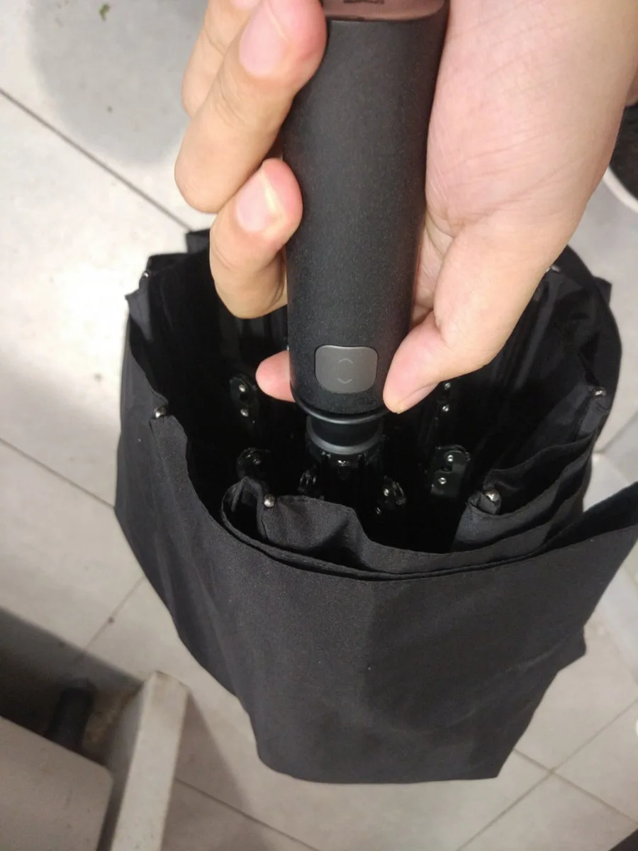 Xiaomi Mijia Automatic Sunny Rainy Umbrella Aluminum Windproof Waterproof UV Umbrella Man woman Summer Winter (34)