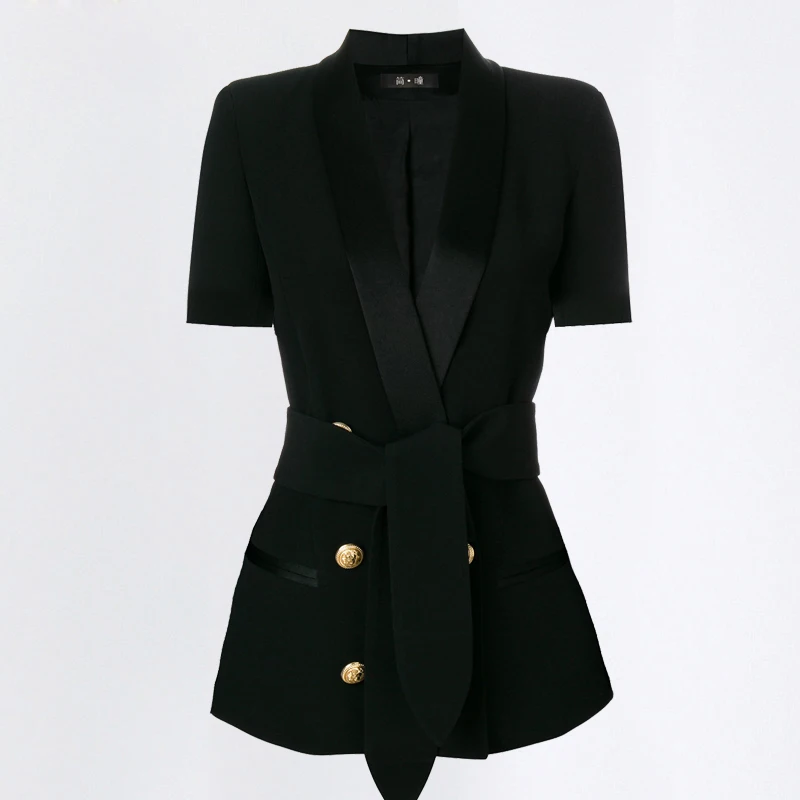 Business Women Pencil Pant Suits 2 Piece Sets Black Solid Blazer + Pencil Pant Office Lady Notched Jacket Female Outfits Business Women Pencil Pant Suits 2 Piece Sets Black Solid Blazer + Pencil Pant Office Lady Notched Jacket Female Outfits