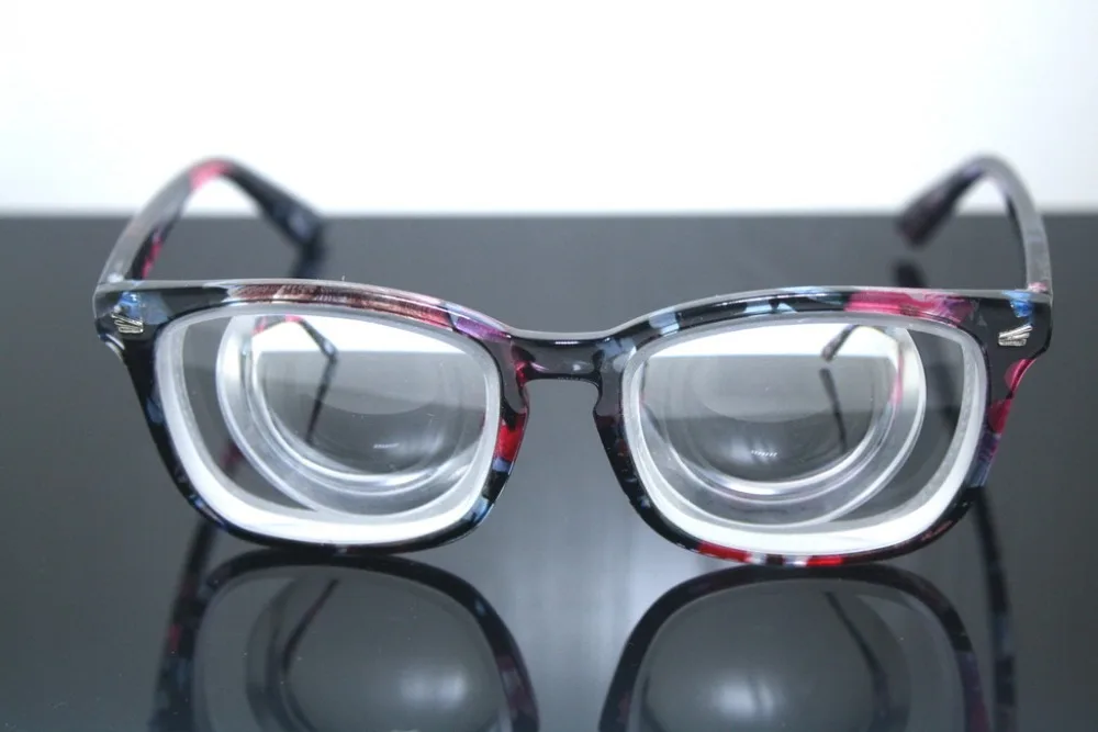 Новинка 2016 оправы для очков Monturas De Gafas оправа в большой оправе с цветком