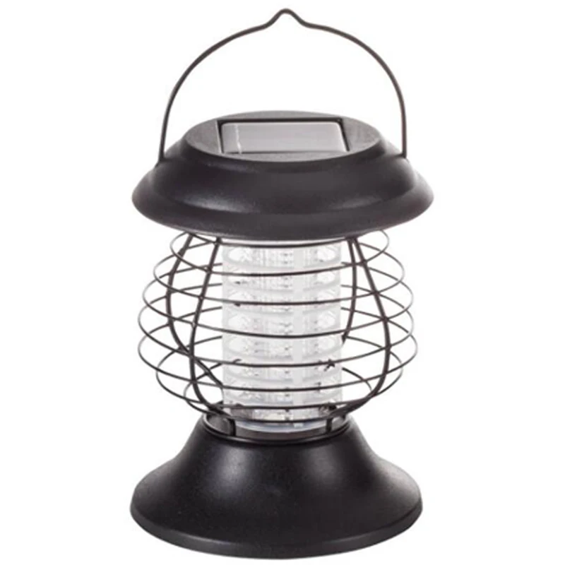 Outdoor LED Solar Powered Portable mosquito killer lamp Insect UV Bug Killing Pest Lamp Garden Landscape Wall Light (5)