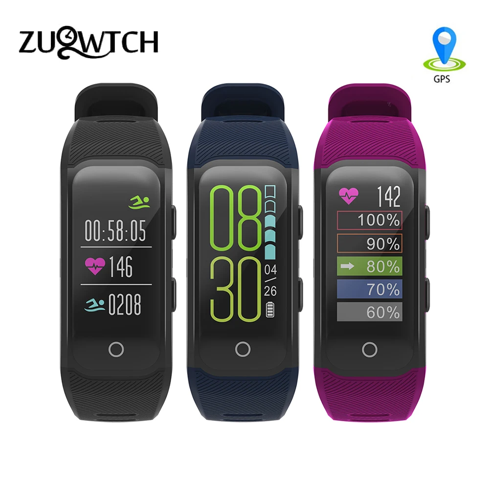

Smart Wristband GPS Sport Watch IP68 Waterproof Smart Band Heart Rate Fitness Tracker IPS Screen Activity Tracker Sport Bracelet
