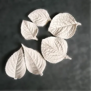 

Hydrangea leaves Silicone Mold Fondant Cake Mould Cake Decorating Tools Chocolate Gumpaste Tools Sugarcraft Kitchen Accessories
