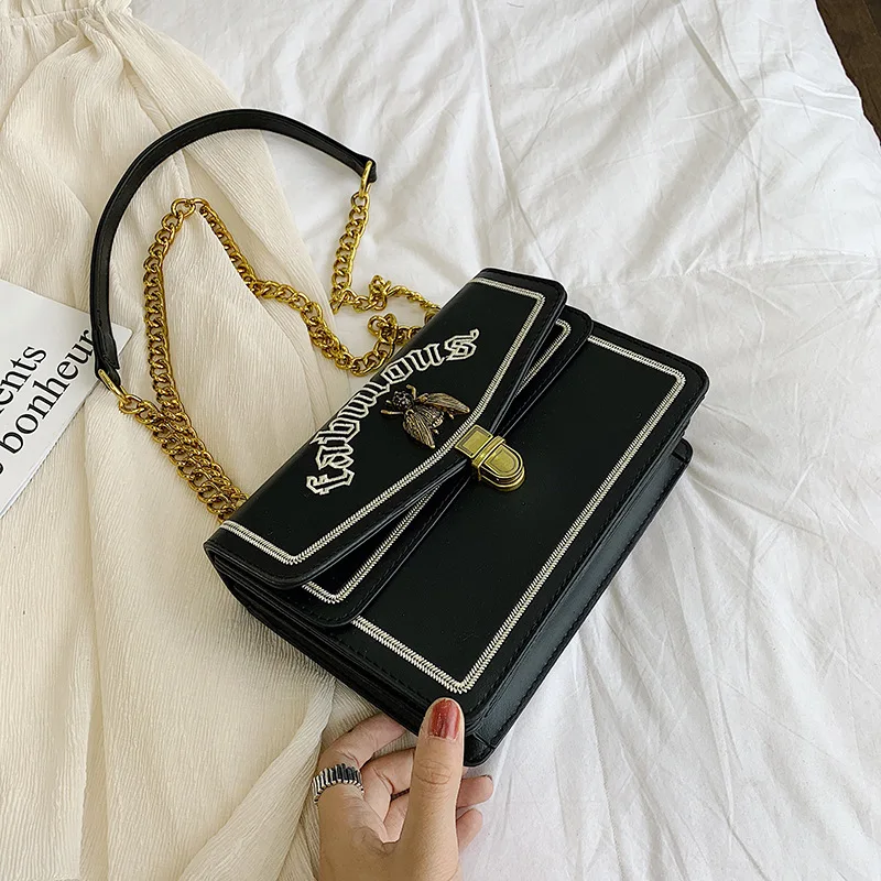 CASMOR, женская модная сумка через плечо, известный дизайнер, кожа, маленькая пчелка, Повседневная сумка,, женская маленькая сумка-мессенджер с клапаном