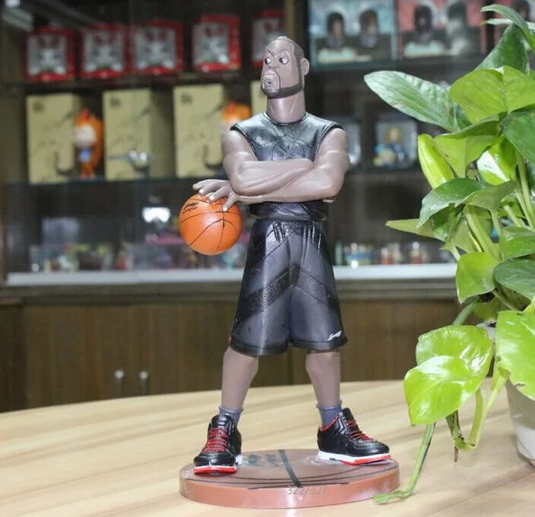 

Free Shipping Sport Basketball NBA Star Dwyane Wade Action figure Doll Toy Figure 25cm PVC puppet Birthday Gift