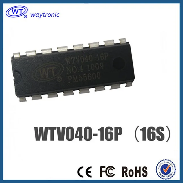 free shipping wtv040 voice chip otp one time programmingfree shipping wtv040 voice chip otp one time programming programmable midi music ic chip dip16