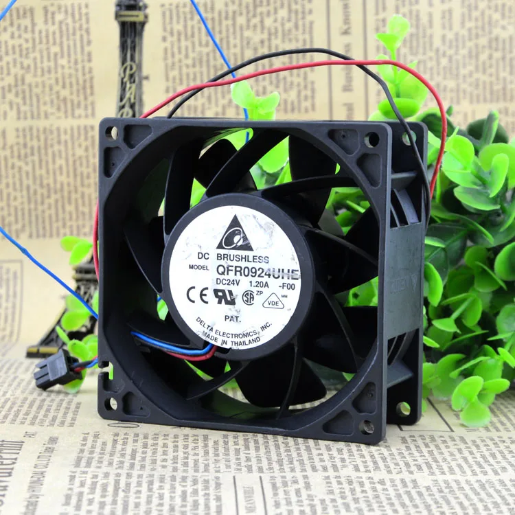 Free Delivery. 9238, 9038, 24 v 1.2 A QFR0924UHE inverter fan power