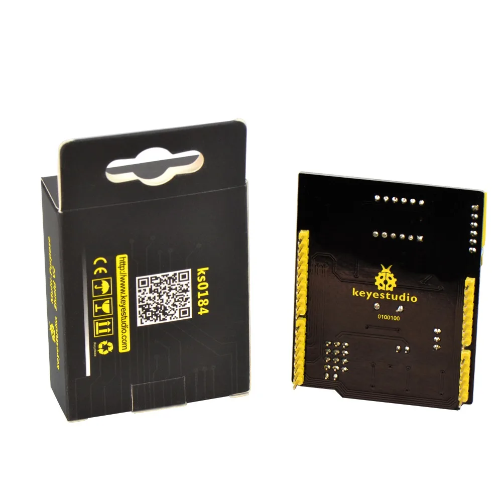 Free Shipping !Keyestudio Multi-Purpose Shield V2 W/Gift Box for Arduino UNO R3  DIY Project