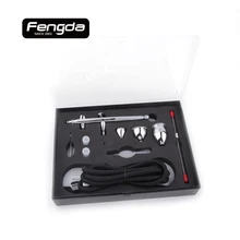 Аэрограф Fengda, распылитель, Гравитационный BD-186K, краска для тела, для украшения торта, сделай сам, модель краски,, распылитель, насадка, игла