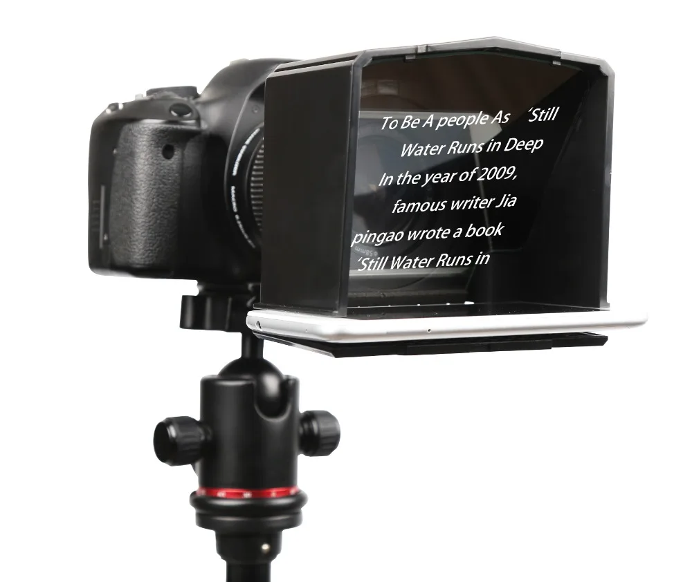 Bestview смартфон Teleprompter для Canon Nikon sony камера фотостудия DSLR для Youtube интервью Teleprompter видеокамера