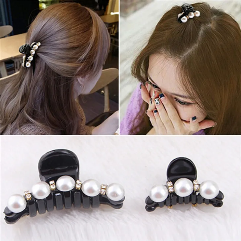 1pcs Women Modern Stylish Hair Claw Hair Clips Bun Maker Make Up