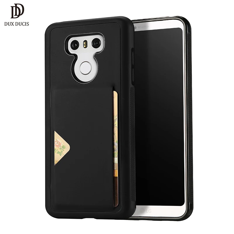 Card Case For LG G6 Dual PU Leather + TPU Protective Wallet Phone Cover Cases for lgg6 5.7 inch Original DUX Brand Coque |