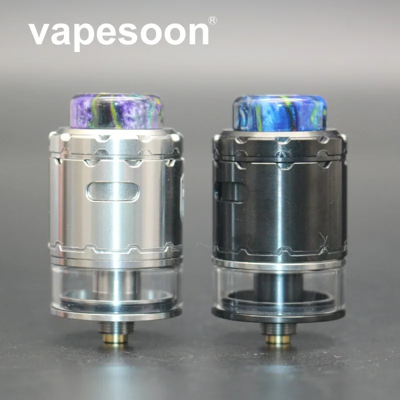 

vapesoon Faris RDTA Atomizer RDA/RDTA 2-in-1 Tank 510 Thread Vaporizer Vaporizador with Rebuilding 810 Drip Tip