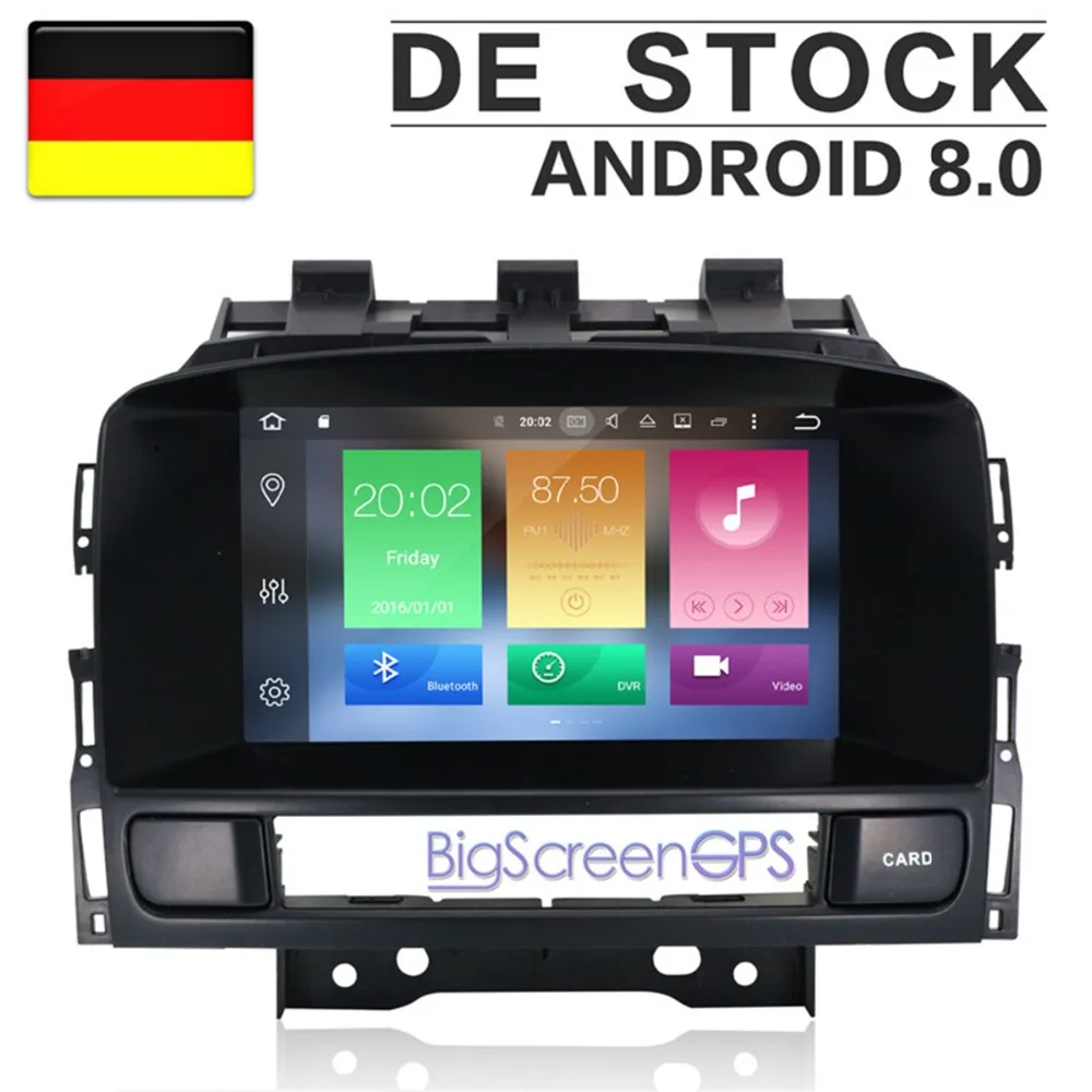 Автомобильный DVD плеер 7 дюймов Android 8 0 1 GPS Navi для OPEL Vauxhall Holden Astra J 2010