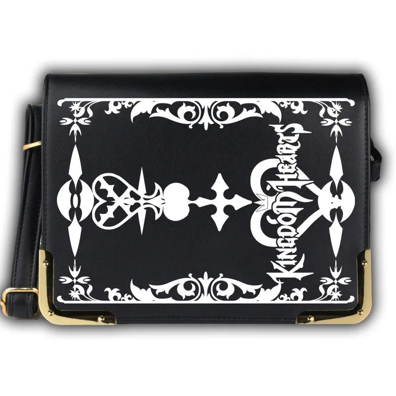 

Japan Anime Kingdom Hearts 10th Anniversary Women Girls Magic Book Lolita JK Student Handbag Shoulder Bag Gift