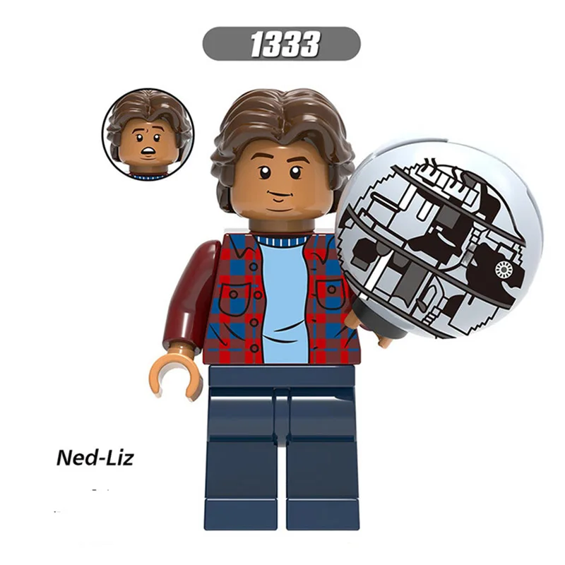Ned Liz Spiderman Far From Home Lego Moc Minifigure Gift Kids Toy Collection