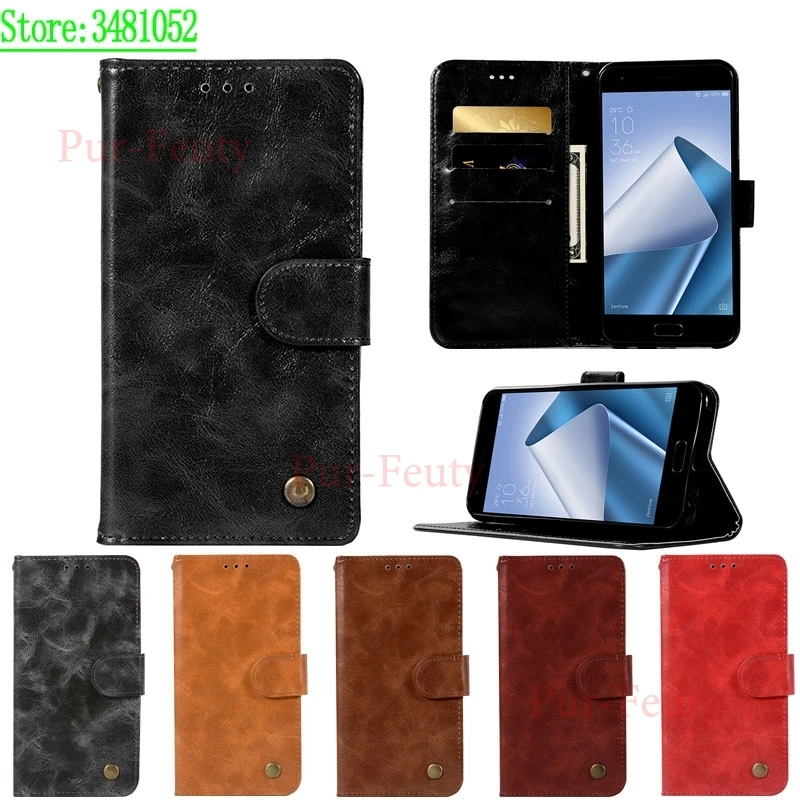 

for ASUS Zenfone4 Zenfone 4 ZE554KL Z01KD ZE 554KL ZE554 KL Case Leather Back Cover Phone Case For ASUS_Z01KD Z01KS Z01KDA Case